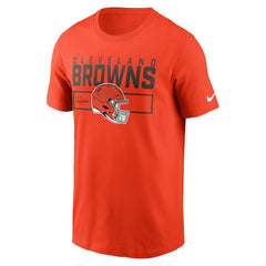 Cleveland Browns Primetime Helmet Essential T-Shirt | NFL Discount