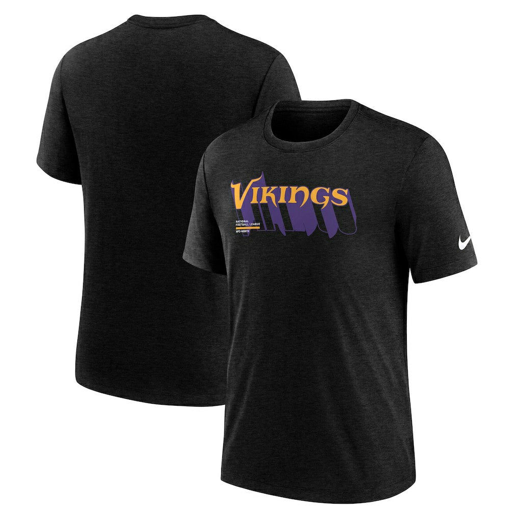 Minnesota Vikings Long Pass Tri-Blend T-Shirt | NFL Online