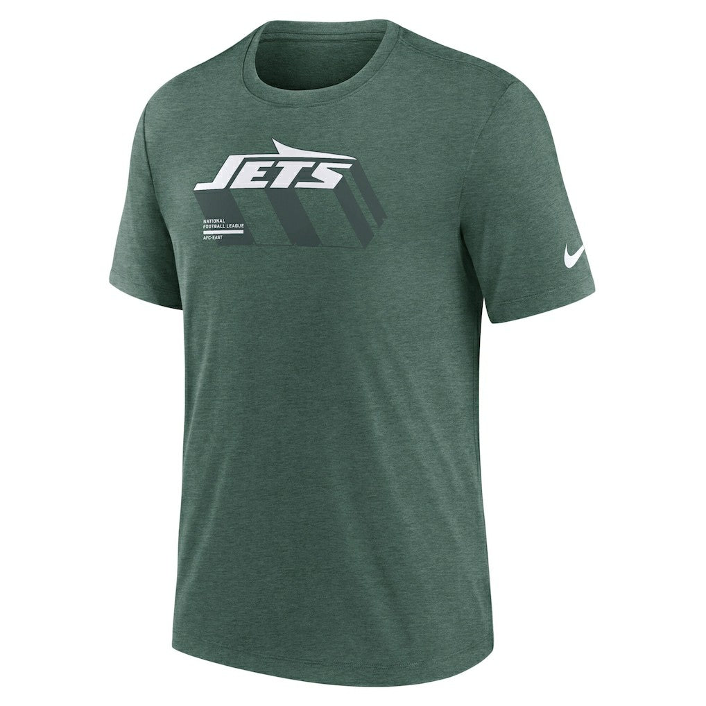 New York Jets Long Pass Tri-Blend T-Shirt | NFL On sale