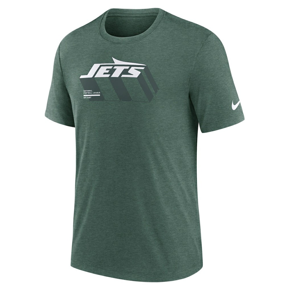 New York Jets Long Pass Tri-Blend T-Shirt | NFL On sale