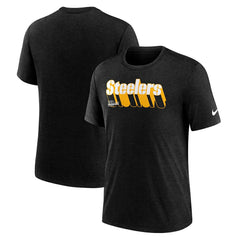 Pittsburgh Steelers Long Pass Tri-Blend T-Shirt | NFL On sale