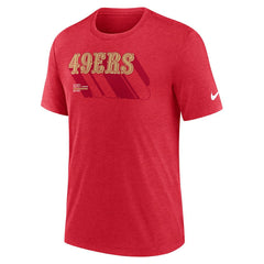 San Francisco 49ers Long Pass Tri-Blend T-Shirt | NFL US