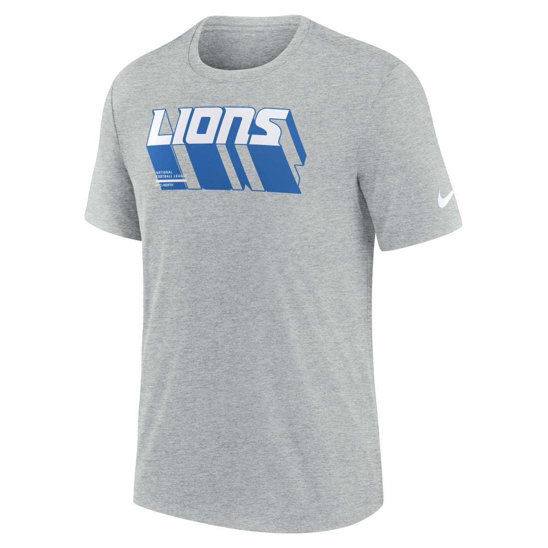 Detroit Lions Long Pass Tri-Blend T-Shirt | NFL US