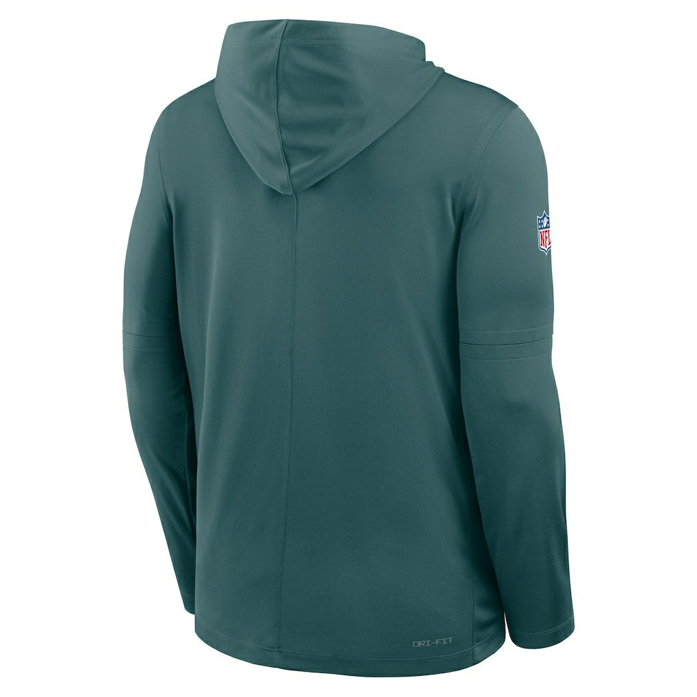 Philadelphia Eagles Big & Tall Sideline Dri-FIT Long Sleeve Hoodie T-Shirt | NFL Near me