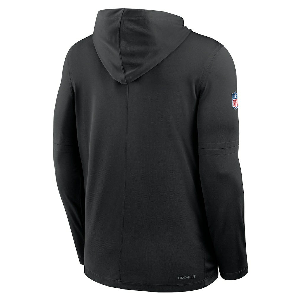 Cincinnati Bengals Big & Tall Sideline Dri-FIT Long Sleeve Hoodie T-Shirt | NFL Online