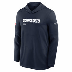 Dallas Cowboys Big & Tall Sideline Dri-FIT Long Sleeve Hoodie T-Shirt | NFL On sale