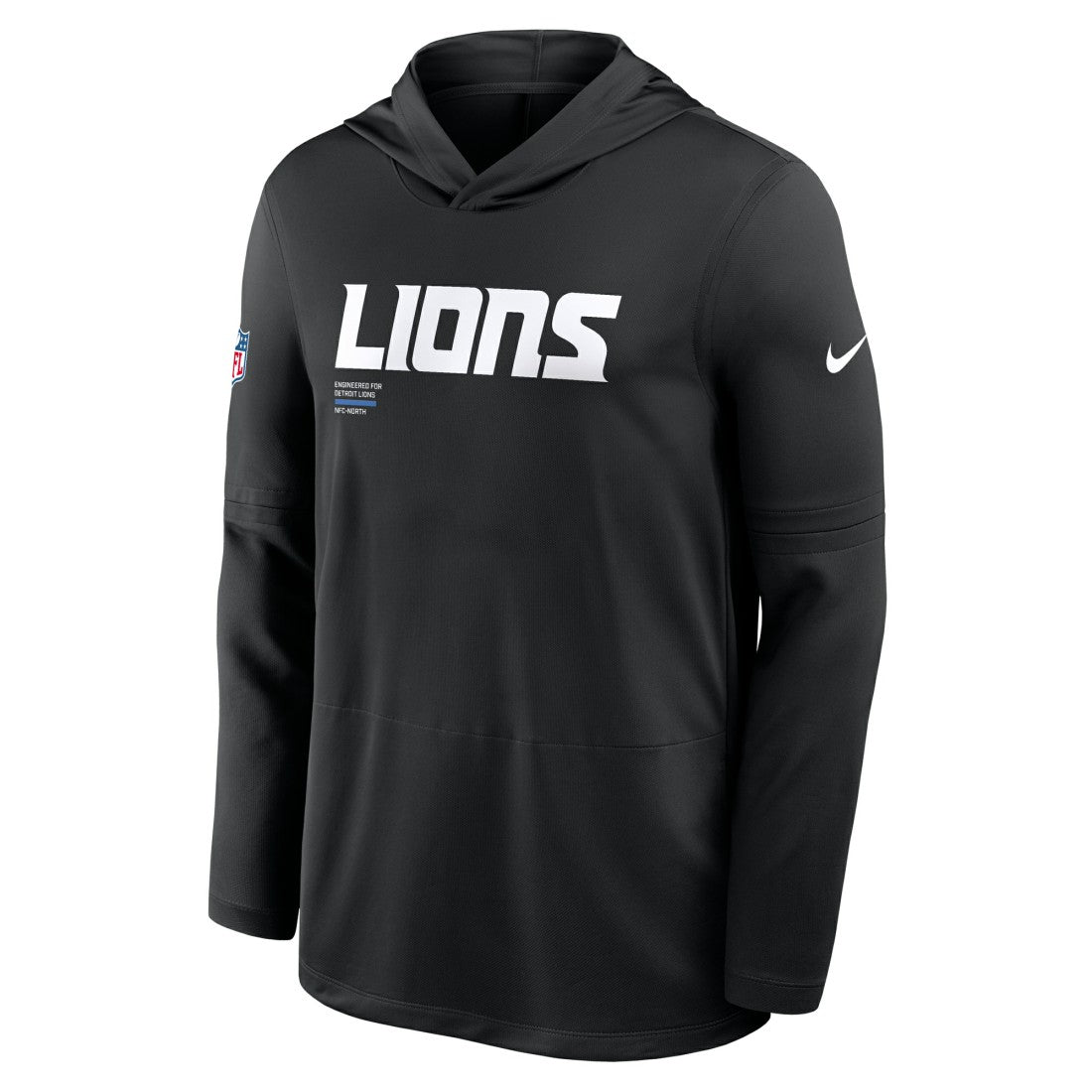 Detroit Lions Big & Tall Sideline Dri-FIT Long Sleeve Hoodie T-Shirt | NFL On sale