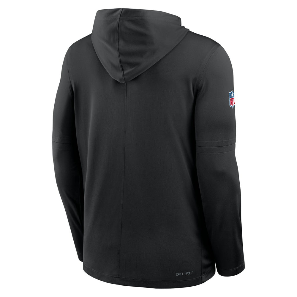 Detroit Lions Big & Tall Sideline Dri-FIT Long Sleeve Hoodie T-Shirt | NFL On sale