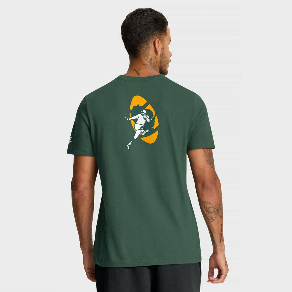 Green Bay Packers Rewind Front and Back Hit Essential T-Shirt | NFL Sale