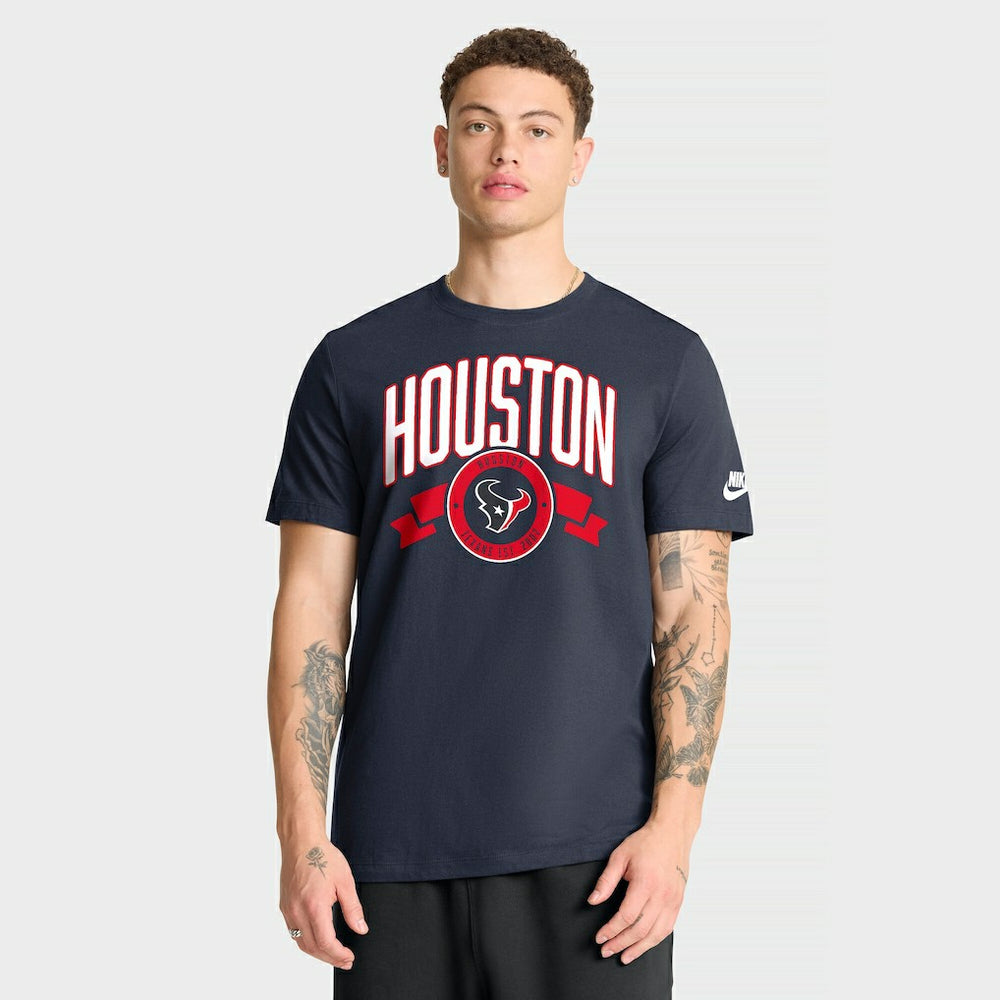 Houston Texans Rewind Front and Back Hit Essential T-Shirt | NFL Near me