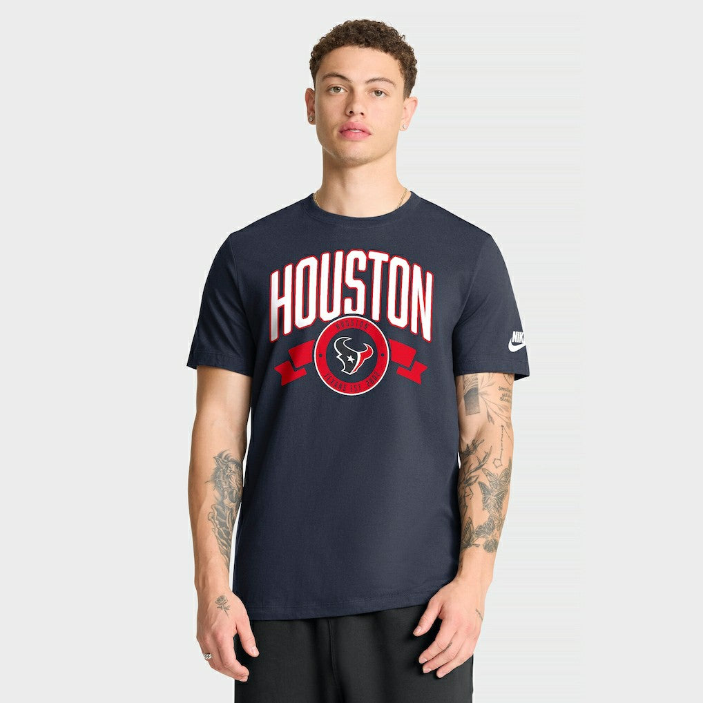 Houston Texans Rewind Front and Back Hit Essential T-Shirt | NFL Near me