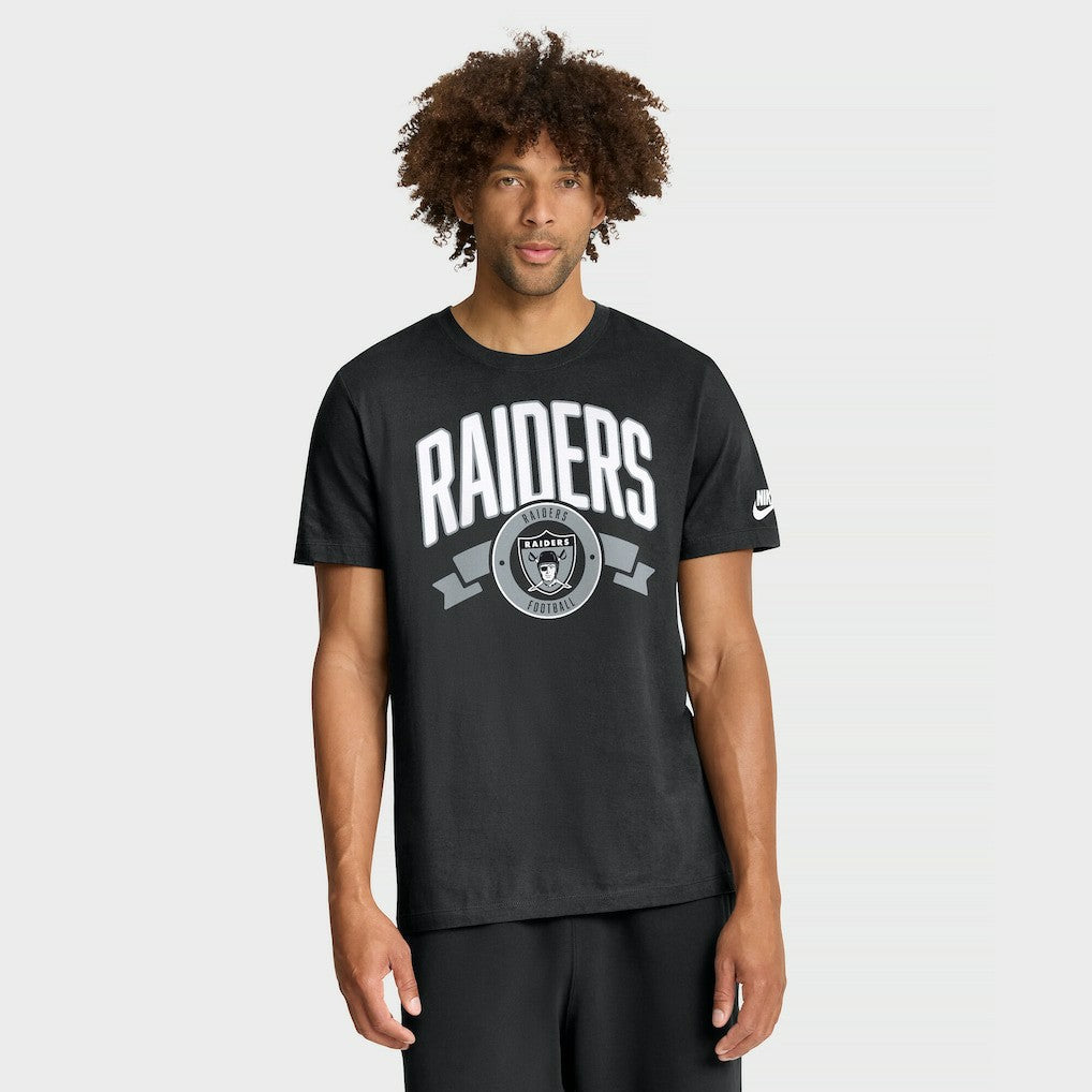 Las Vegas Raiders Rewind Front and Back Hit Essential T-Shirt | NFL US