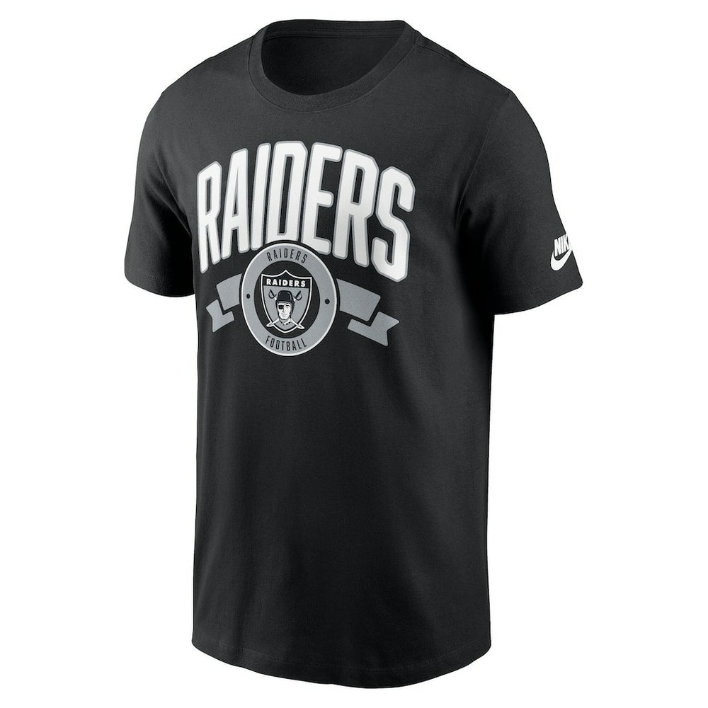 Las Vegas Raiders Rewind Front and Back Hit Essential T-Shirt | NFL US
