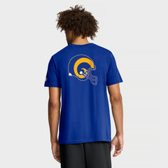 Los Angeles Rams Rewind Front and Back Hit Essential T-Shirt | NFL New