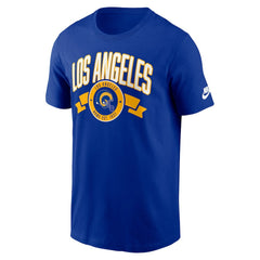 Los Angeles Rams Rewind Front and Back Hit Essential T-Shirt | NFL New