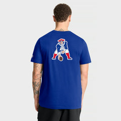 New England Patriots Rewind Front and Back Hit Essential T-Shirt | NFL Outlet