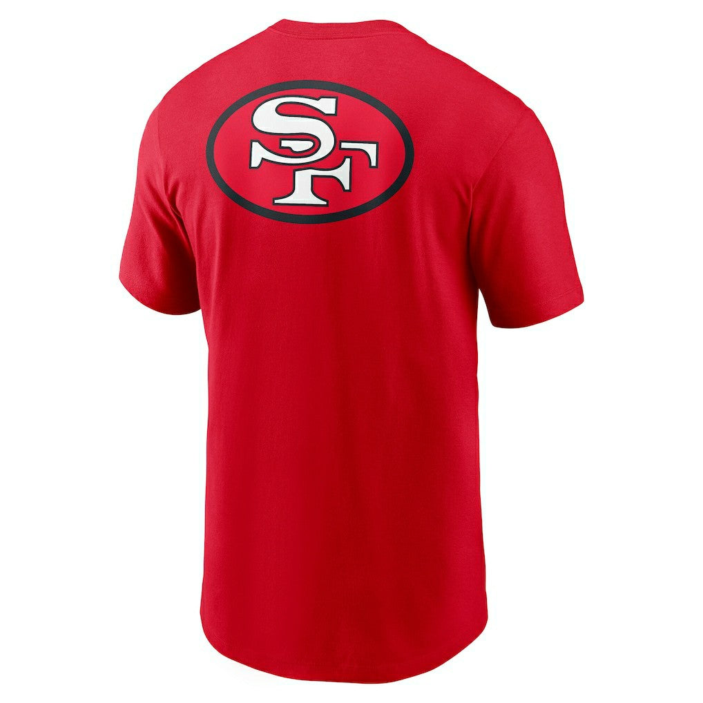 San Francisco 49ers Rewind Front and Back Hit Essential T-Shirt | NFL New