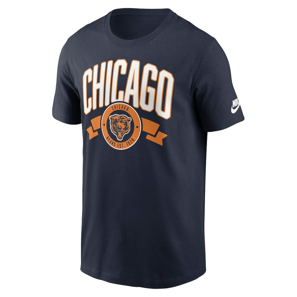 Chicago Bears Rewind Front and Back Hit Essential T-Shirt | NFL US