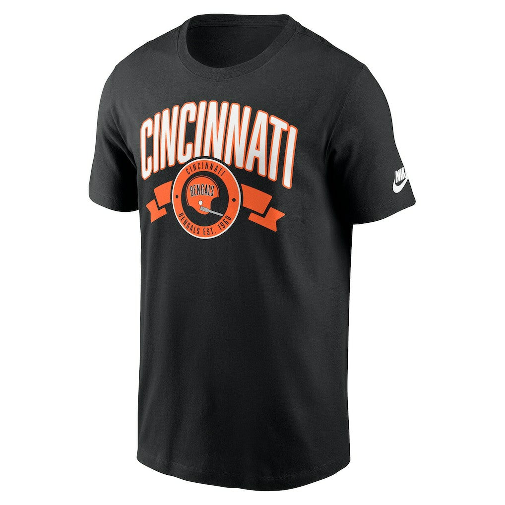 Cincinnati Bengals Rewind Front and Back Hit Essential T-Shirt | NFL Discount