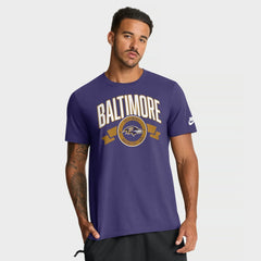Baltimore Ravens Rewind Front and Back Hit Essential T-Shirt | NFL Near me