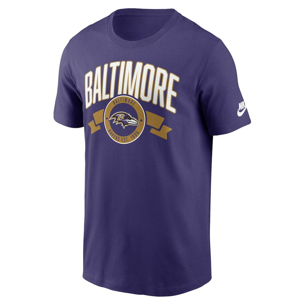 Baltimore Ravens Rewind Front and Back Hit Essential T-Shirt | NFL Near me