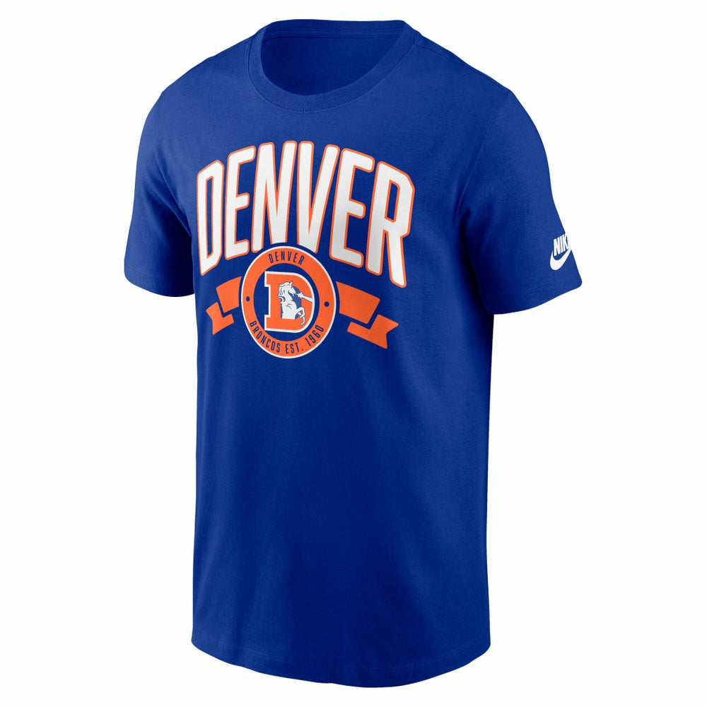 Denver Broncos Rewind Front and Back Hit Essential T-Shirt | NFL Sale