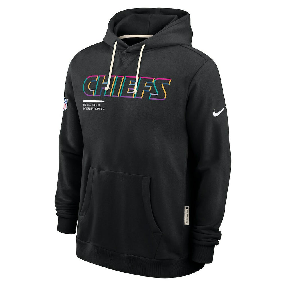 Kansas City Chiefs Tall 2025 NFL Crucial Catch Sideline Standard Issue Dri-FIT Hoodie | NFL New