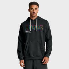 Detroit Lions Tall 2025 NFL Crucial Catch Sideline Standard Issue Dri-FIT Hoodie | NFL Sale