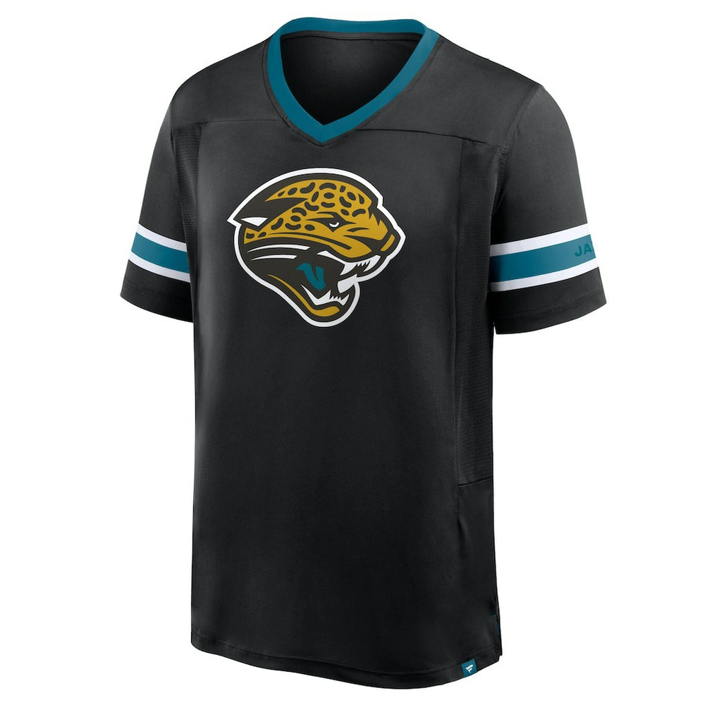 Jacksonville Jaguars Hometown Premium Hashmark V-Neck T-Shirt | NFL US