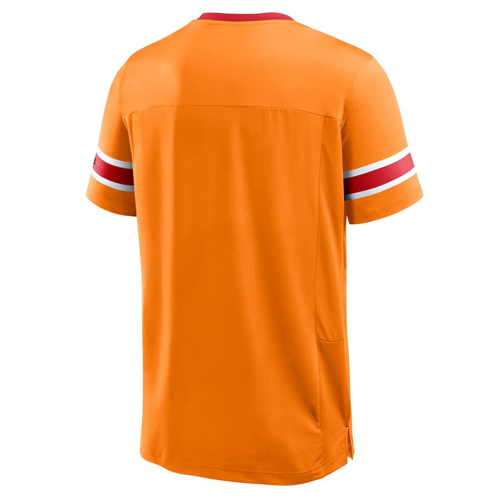 Tampa Bay Buccaneers Hometown Premium Hashmark V-Neck T-Shirt | NFL Online