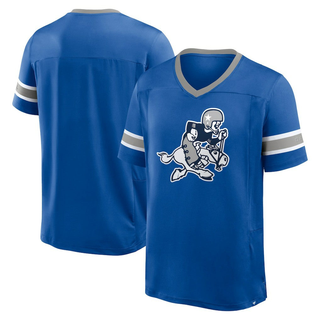 Dallas Cowboys Hometown Premium Hashmark V-Neck T-Shirt | NFL Discount