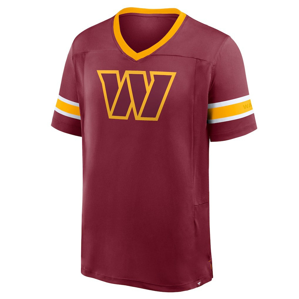 Washington Commanders Hometown Premium Hashmark V-Neck T-Shirt | NFL Online