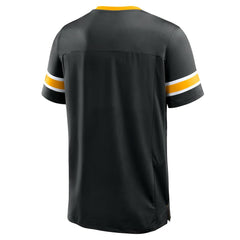 Pittsburgh Steelers Hometown Premium Hashmark V-Neck T-Shirt | NFL Sale