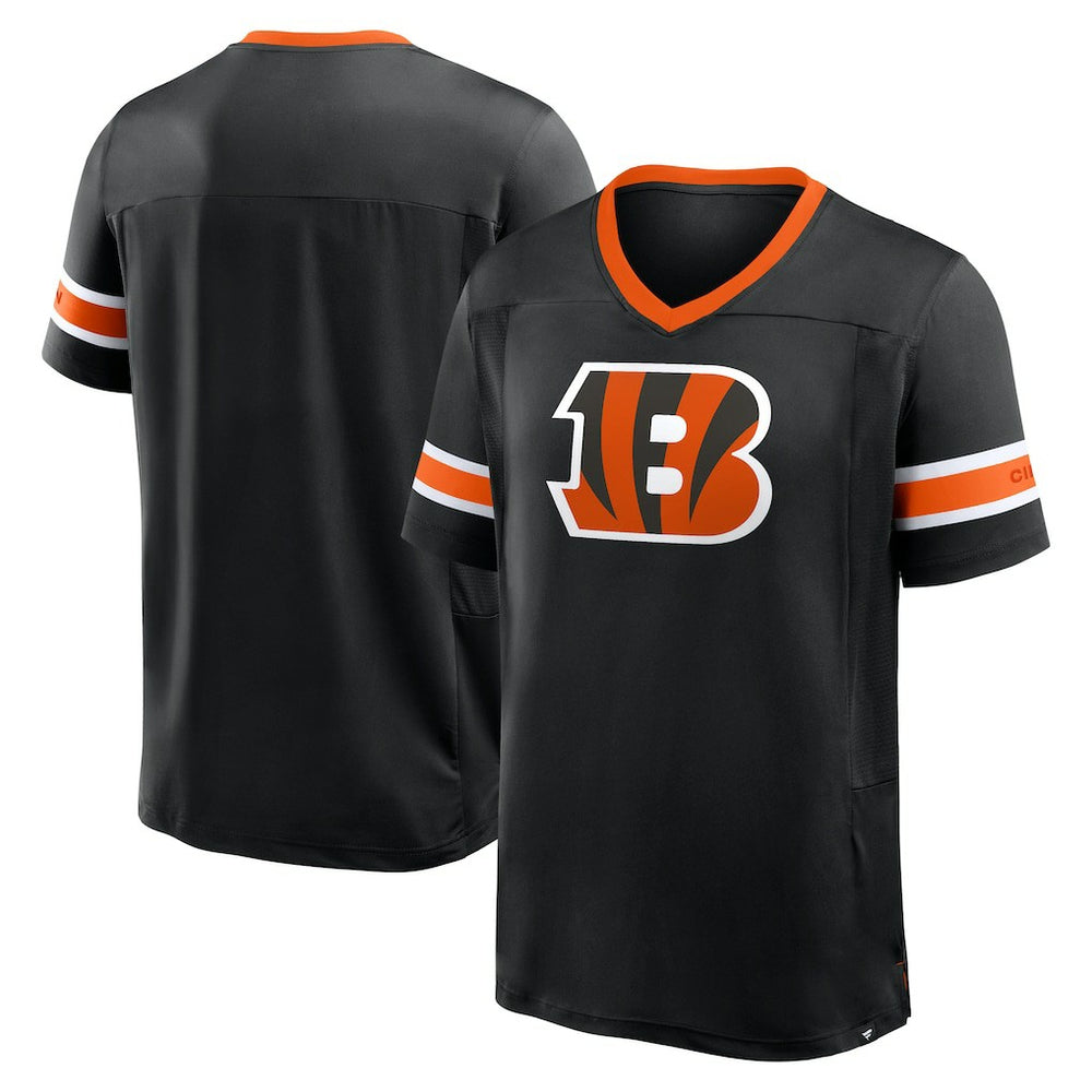 Cincinnati Bengals Hometown Premium Hashmark V-Neck T-Shirt | NFL Online