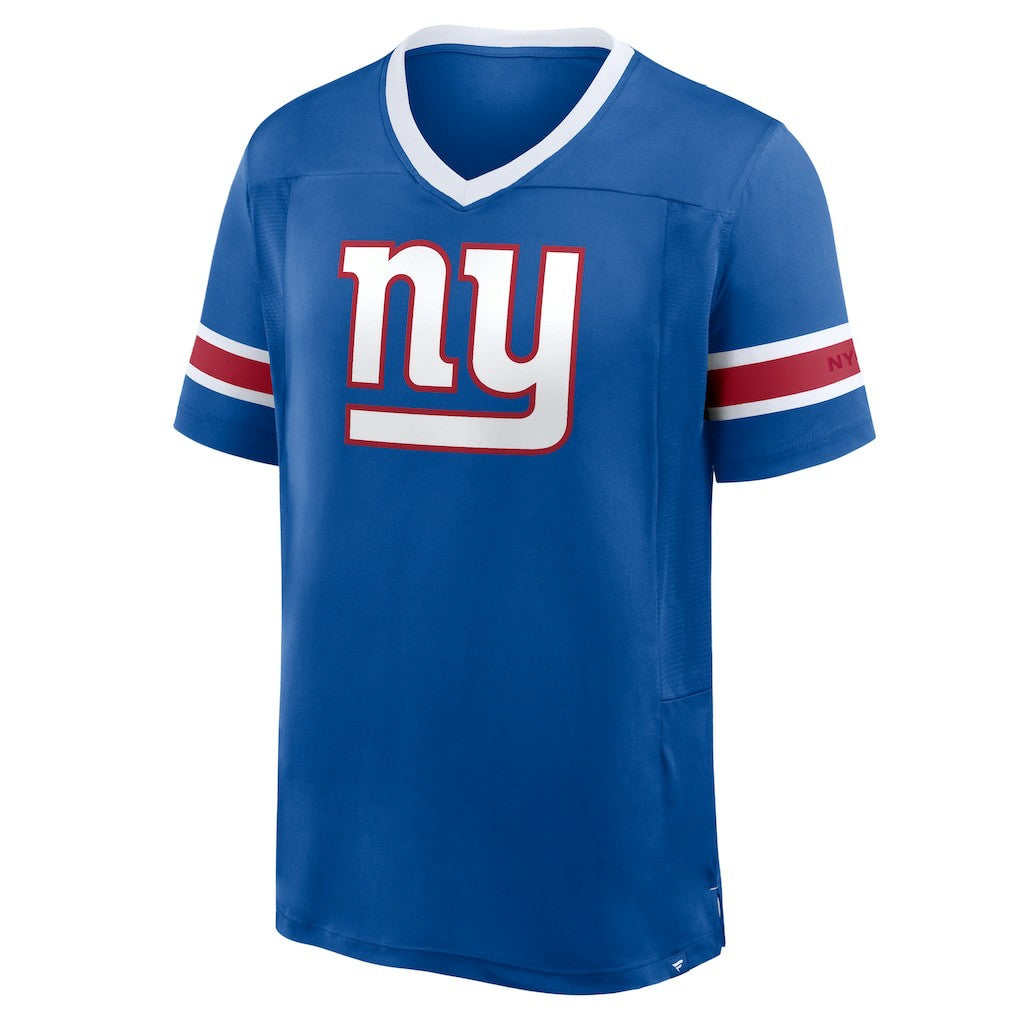 New York Giants Hometown Premium Hashmark V-Neck T-Shirt | NFL Hot