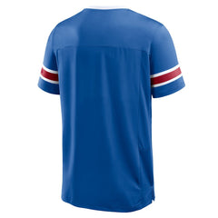 New York Giants Hometown Premium Hashmark V-Neck T-Shirt | NFL Hot