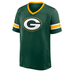 Green Bay Packers Hometown Premium Hashmark V-Neck T-Shirt | NFL Outlet
