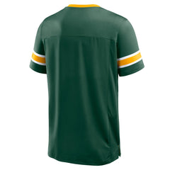 Green Bay Packers Hometown Premium Hashmark V-Neck T-Shirt | NFL Outlet