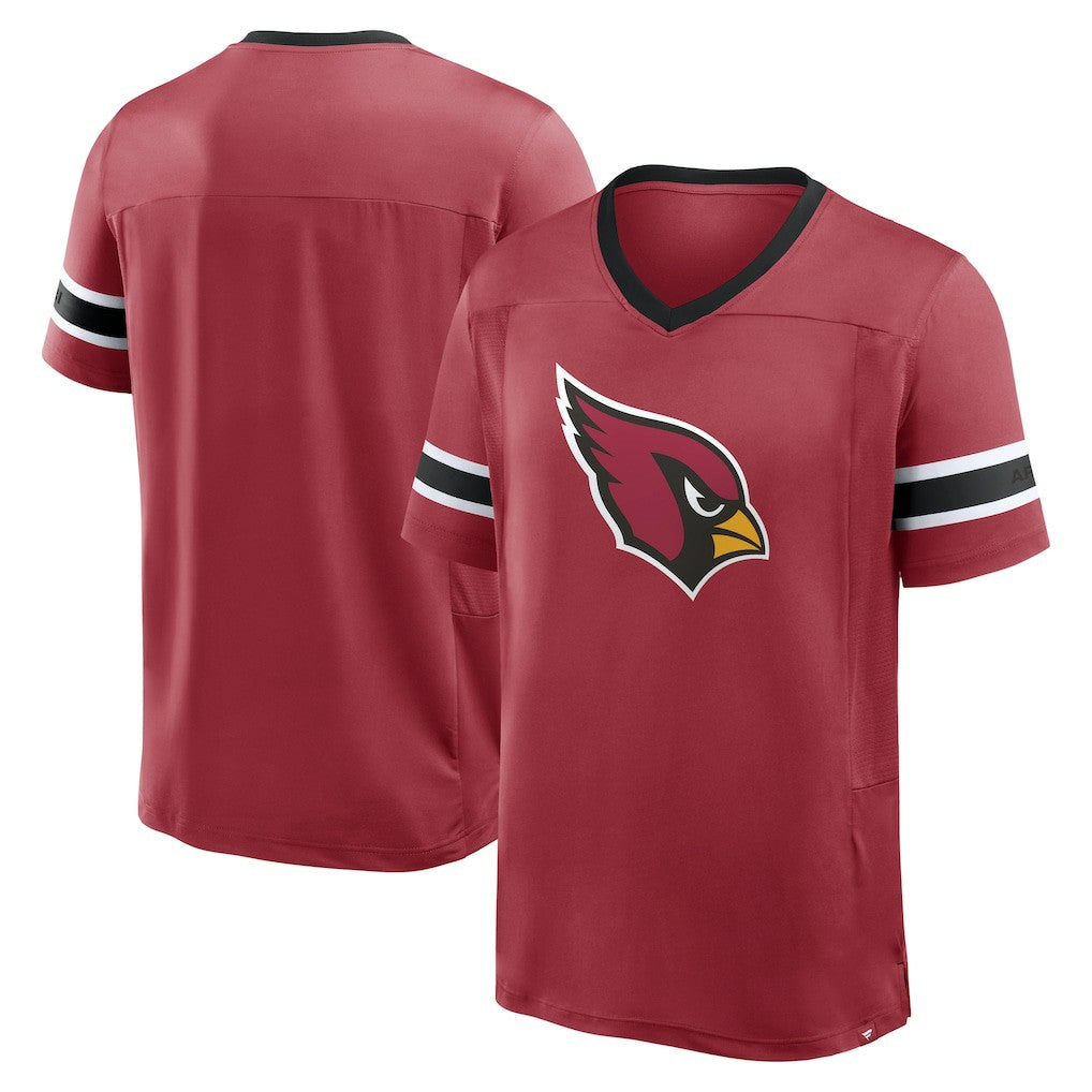 Arizona Cardinals Hometown Premium Hashmark V-Neck T-Shirt | NFL Discount