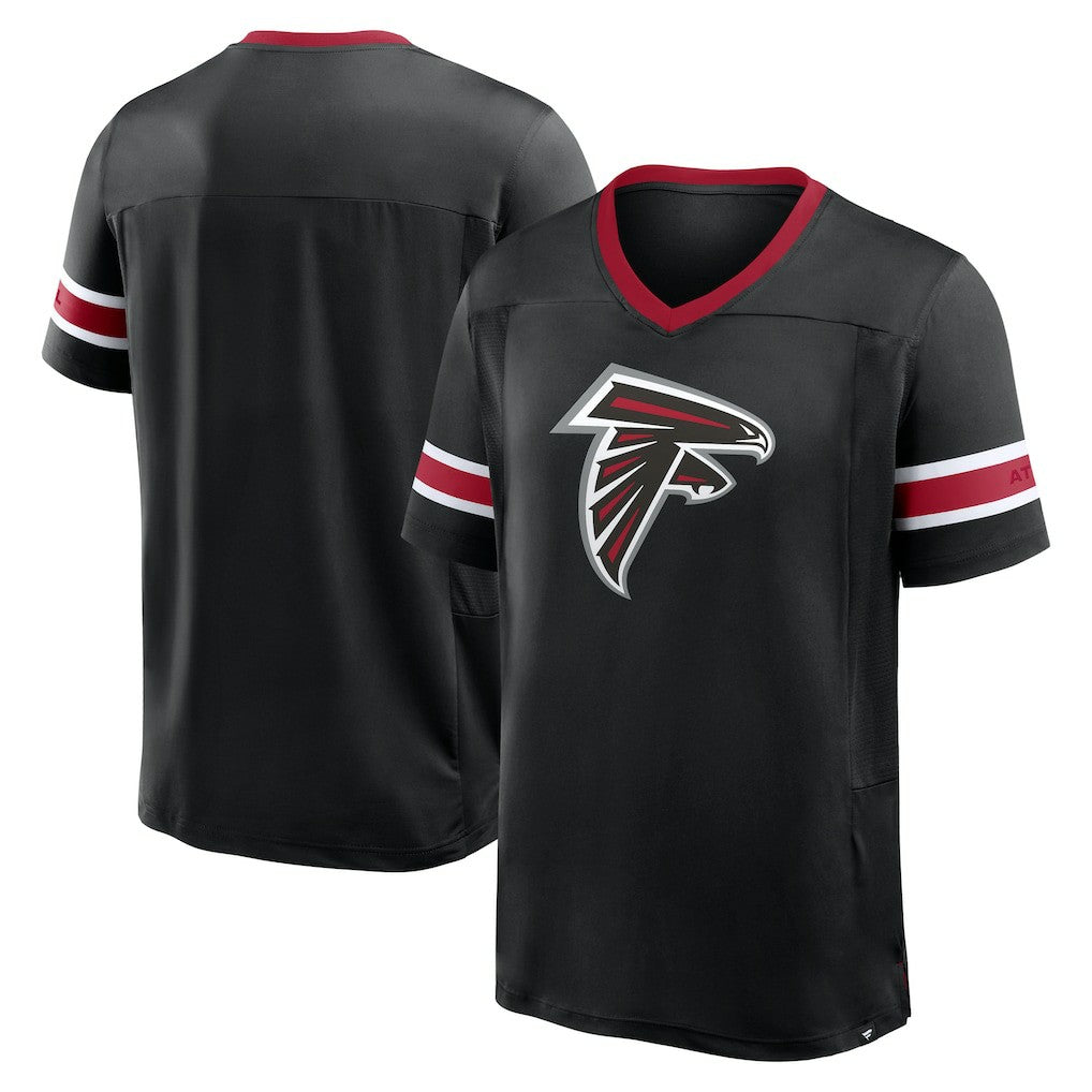 Atlanta Falcons Hometown Premium Hashmark V-Neck T-Shirt | NFL US
