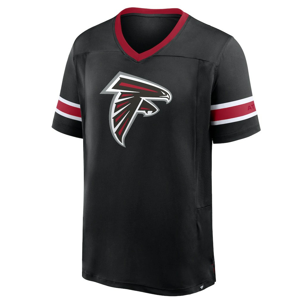 Atlanta Falcons Hometown Premium Hashmark V-Neck T-Shirt | NFL US