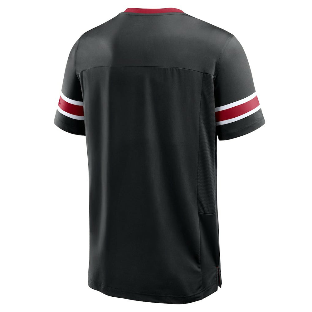 Atlanta Falcons Hometown Premium Hashmark V-Neck T-Shirt | NFL US