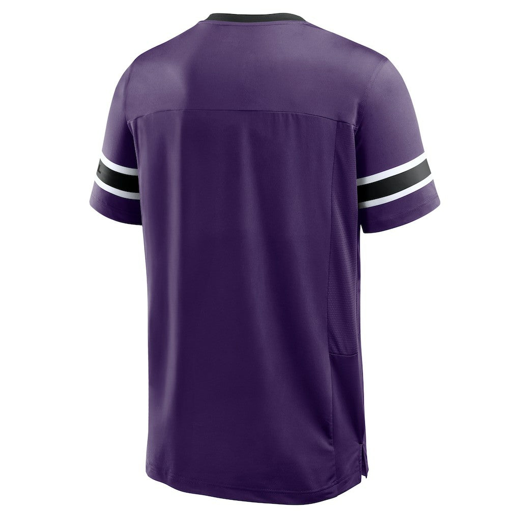 Baltimore Ravens Hometown Premium Hashmark V-Neck T-Shirt | NFL US
