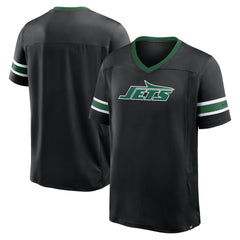 New York Jets Redzone Hashmark V-Neck T-Shirt | NFL Outlet
