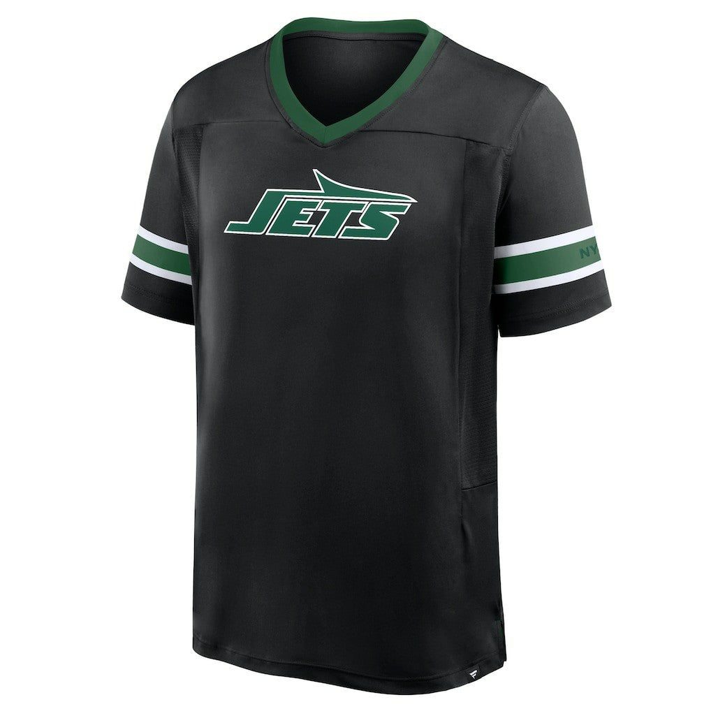 New York Jets Redzone Hashmark V-Neck T-Shirt | NFL Outlet