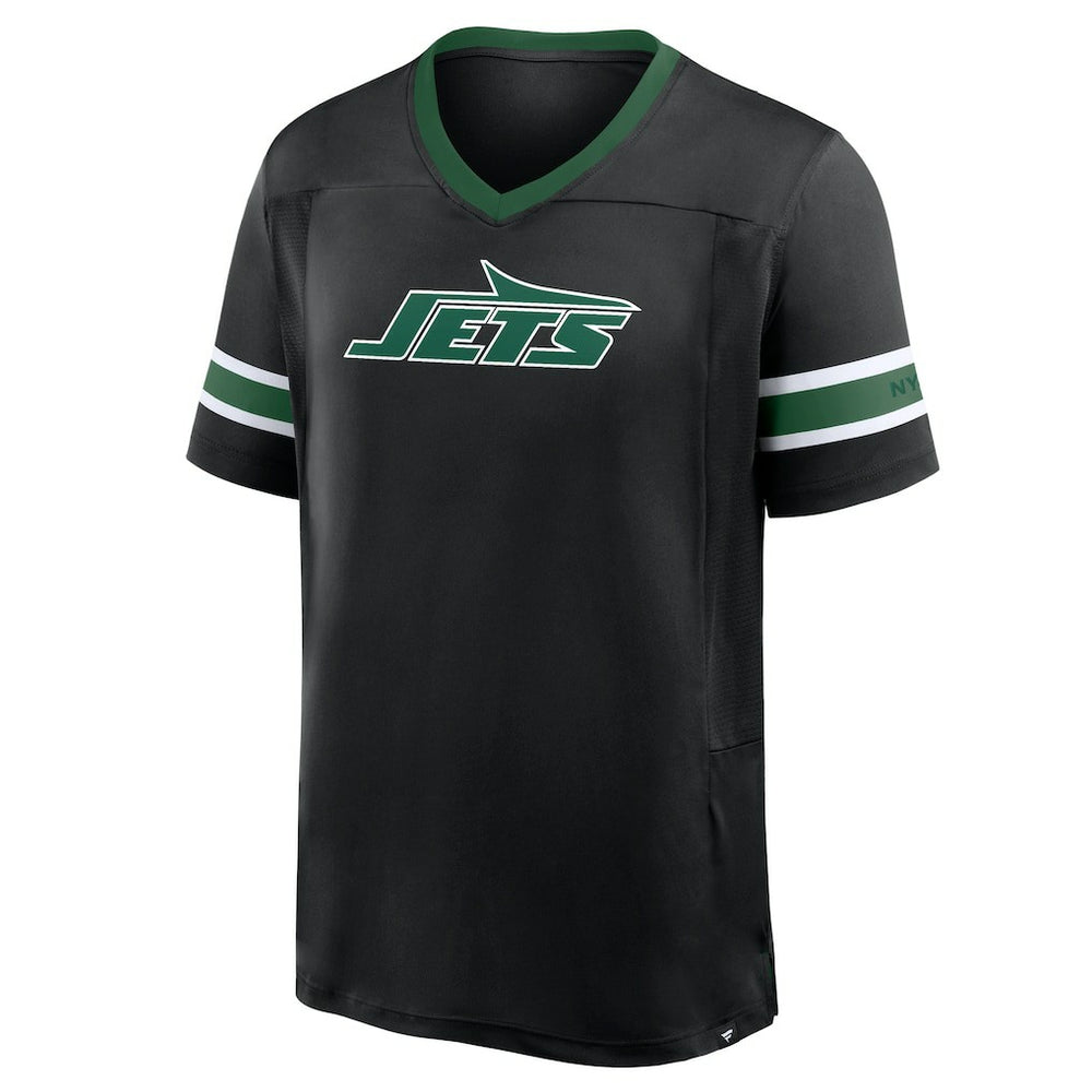 New York Jets Redzone Hashmark V-Neck T-Shirt | NFL Outlet