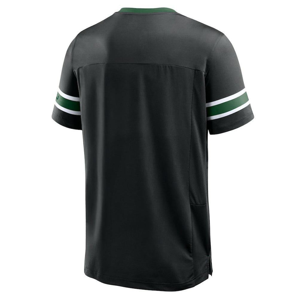New York Jets Redzone Hashmark V-Neck T-Shirt | NFL Outlet