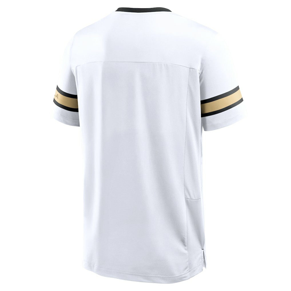 New Orleans Saints Redzone Hashmark V-Neck T-Shirt | NFL US