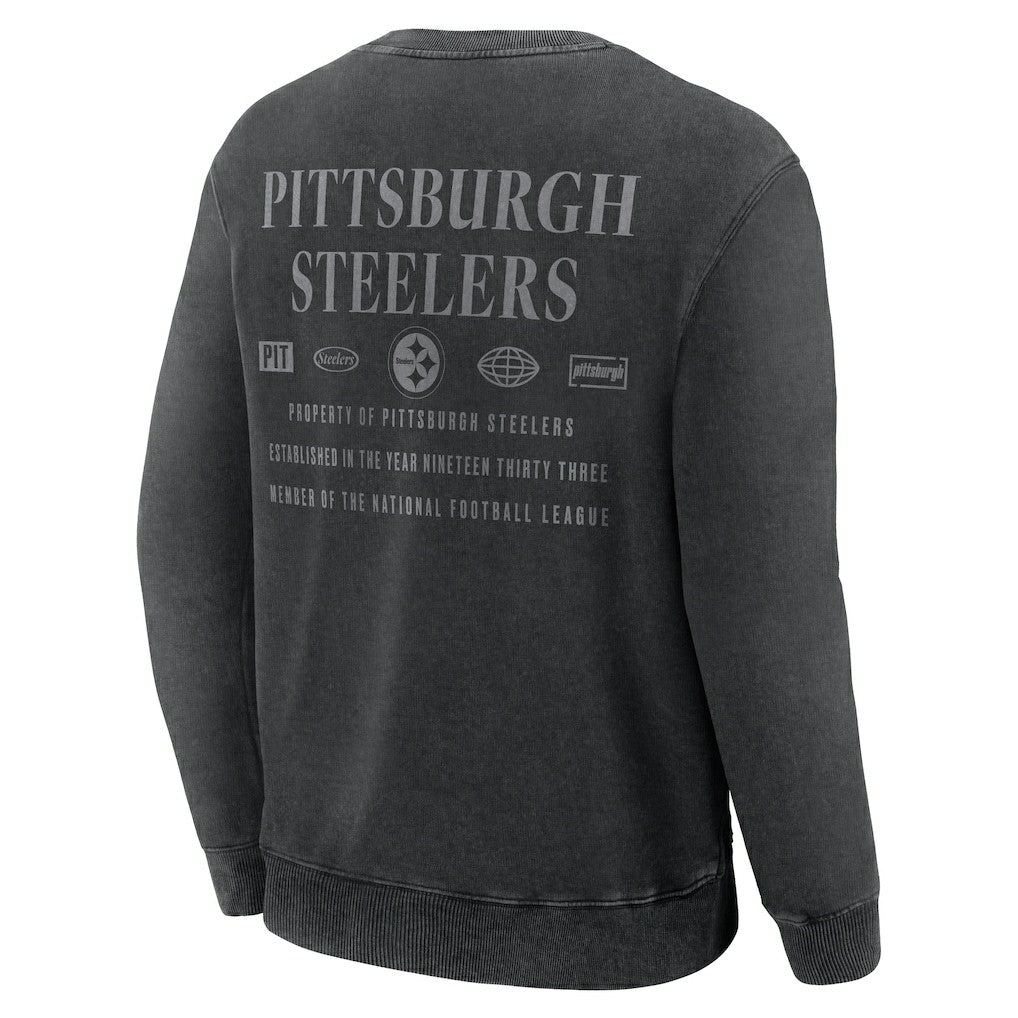 Pittsburgh Steelers Deep Route Pullover Sweatshirt | NFL Hot