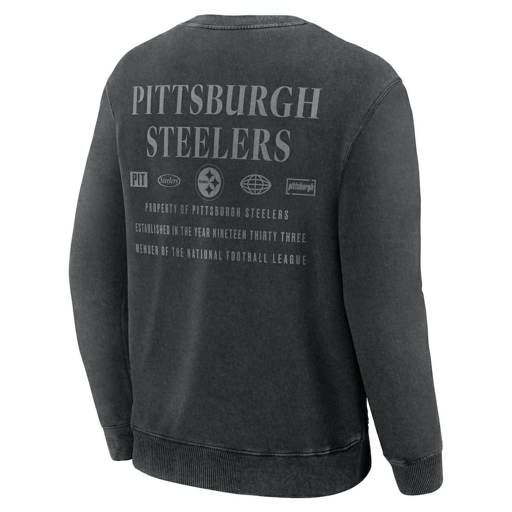 Pittsburgh Steelers Deep Route Pullover Sweatshirt | NFL Hot